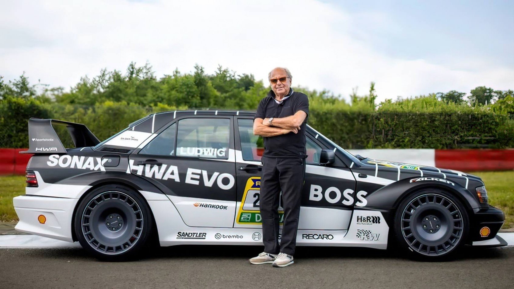 HWA Evo wyścigowe klaus ludwig