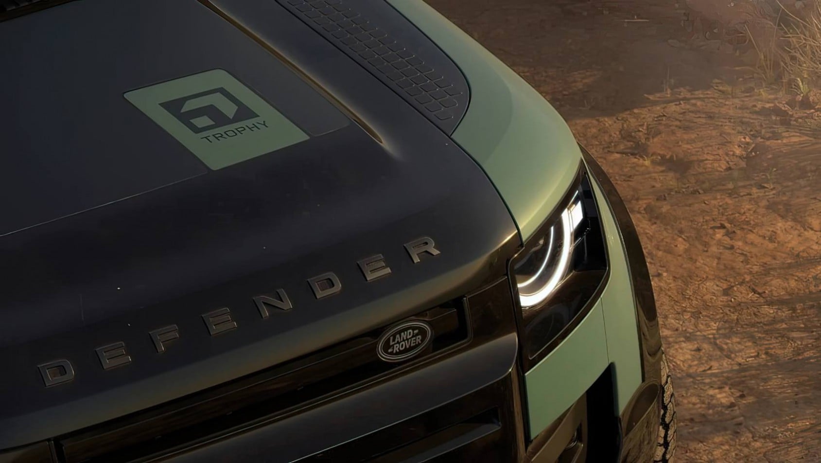 Land Rover Defender Trophy detal