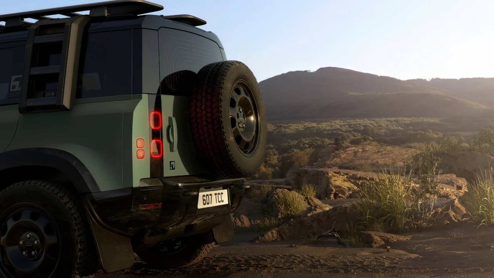 Land Rover Defender Trophy tył