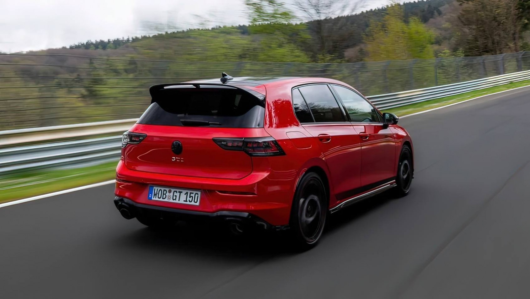 Volkswagen Golf GTI Edition 50 tył design