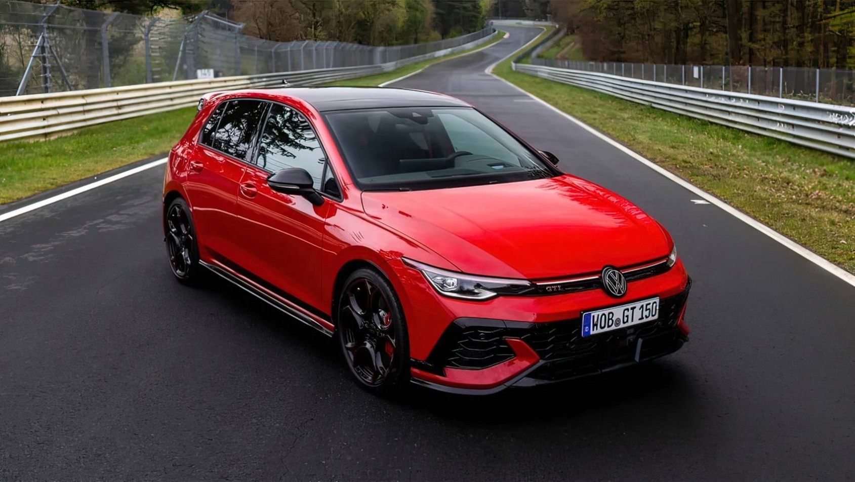 Volkswagen Golf GTI Edition 50 nurburgring