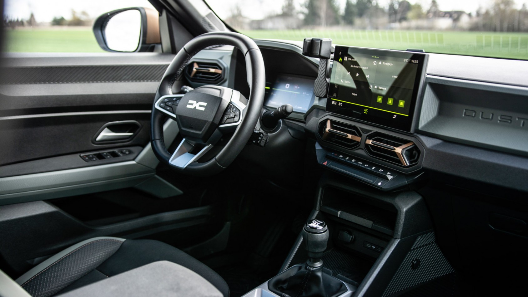 2025 Dacia Duster kokpit