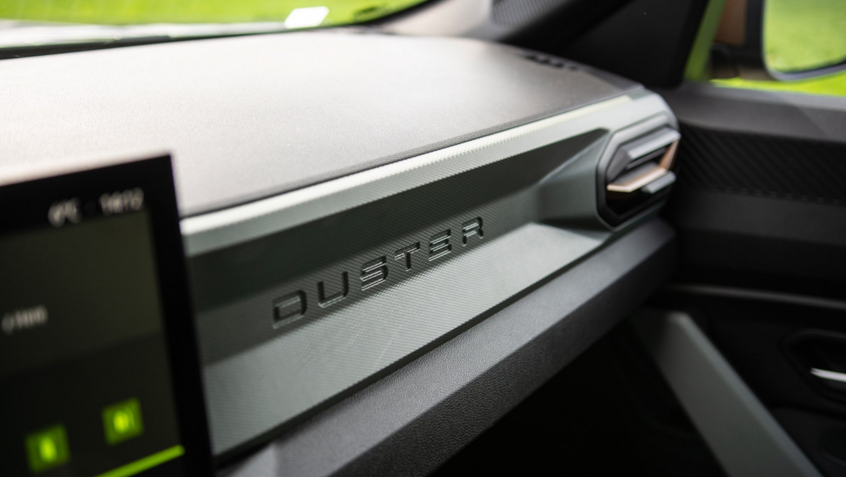 2025 Dacia Duster detal wnętrza