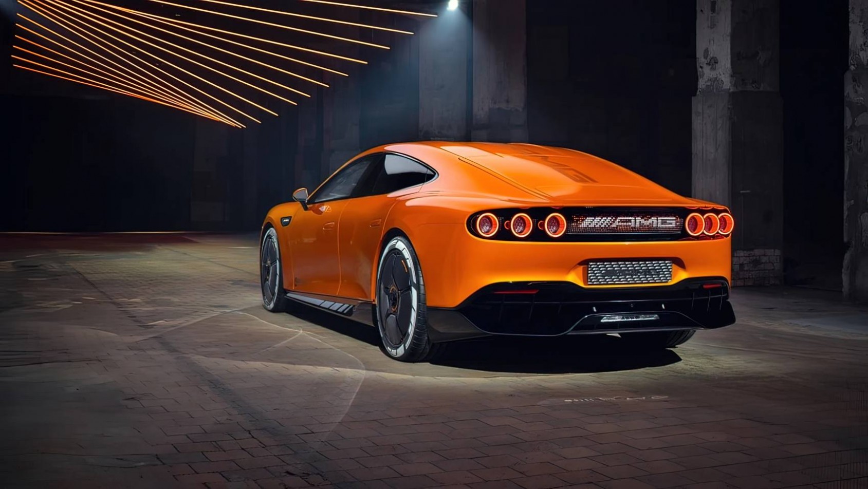 Mercedes-AMG GT XX Concept tył