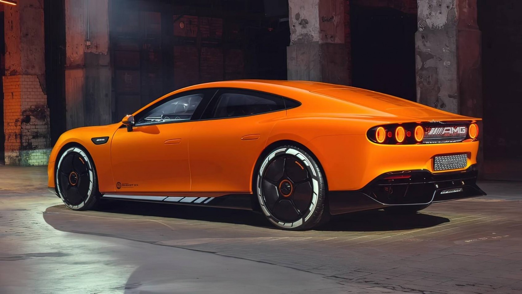 Mercedes-AMG GT XX Concept sylwetka