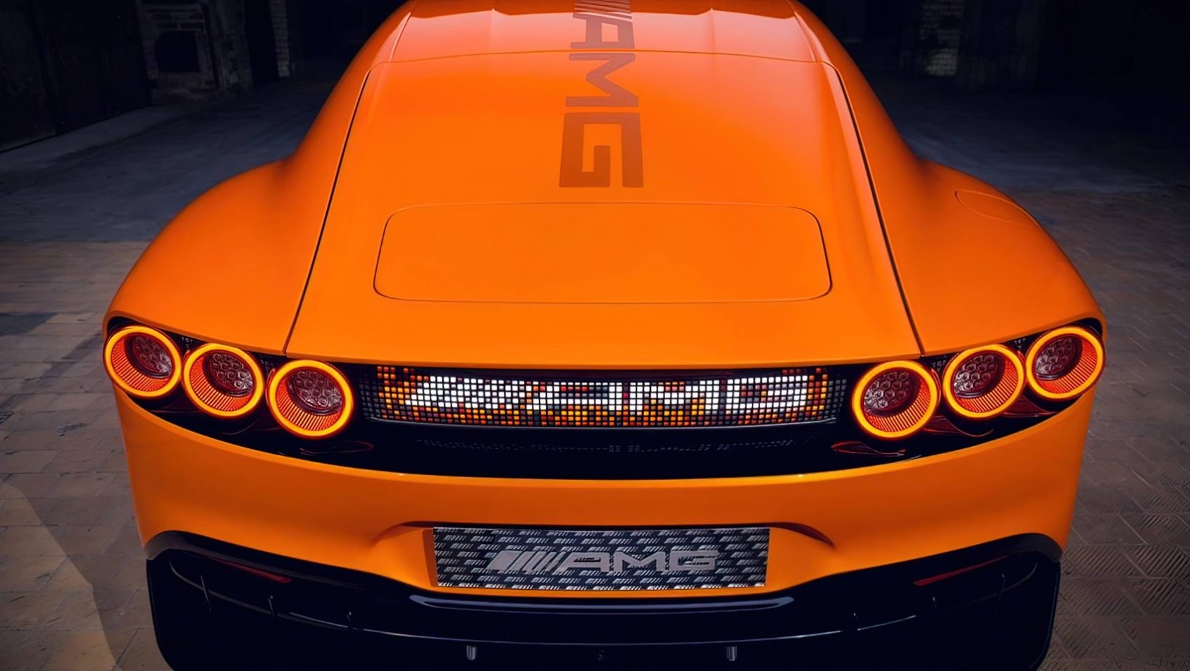 Mercedes-AMG GT XX Concept panel LED