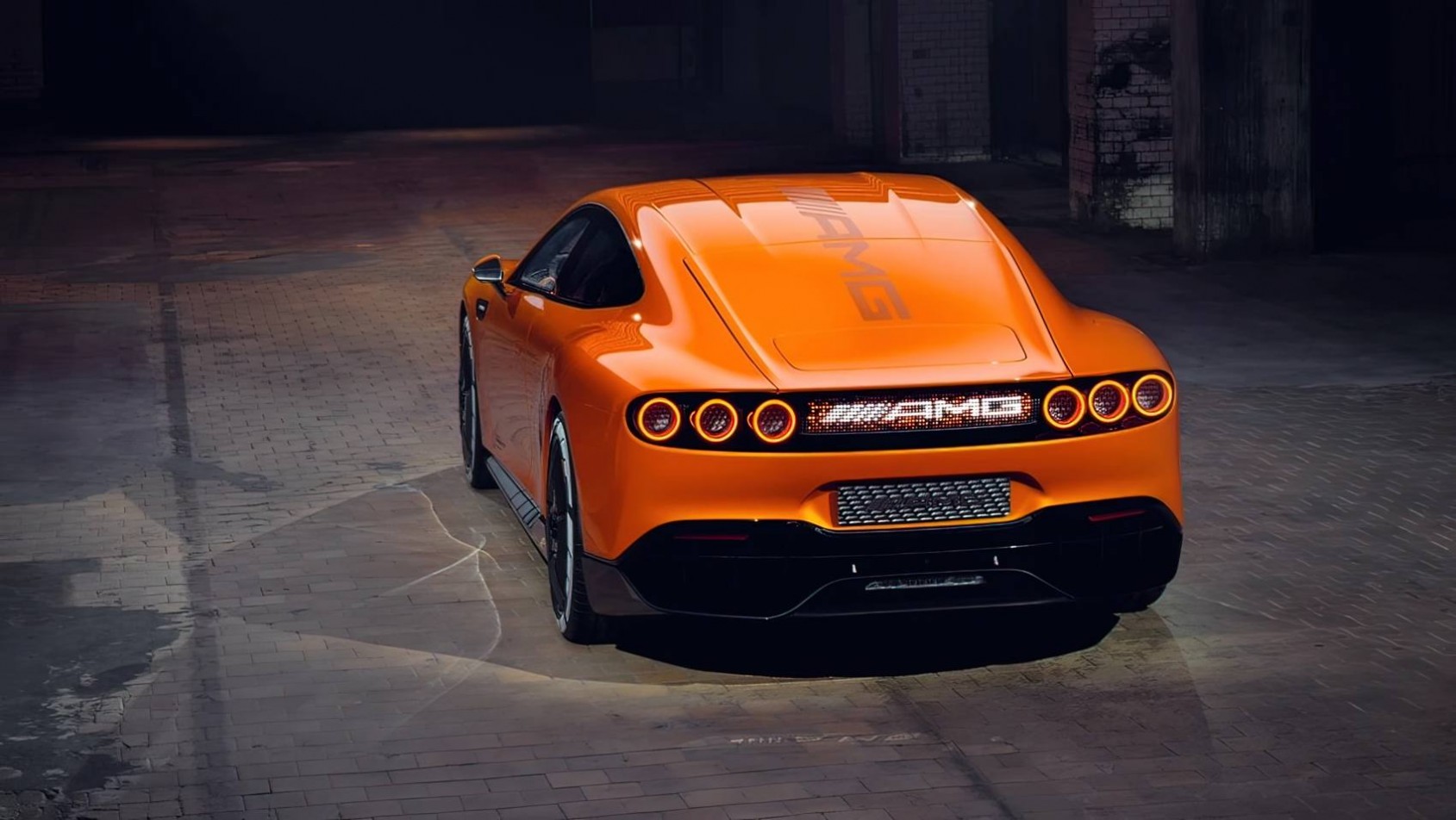 Mercedes-AMG GT XX Concept design tył