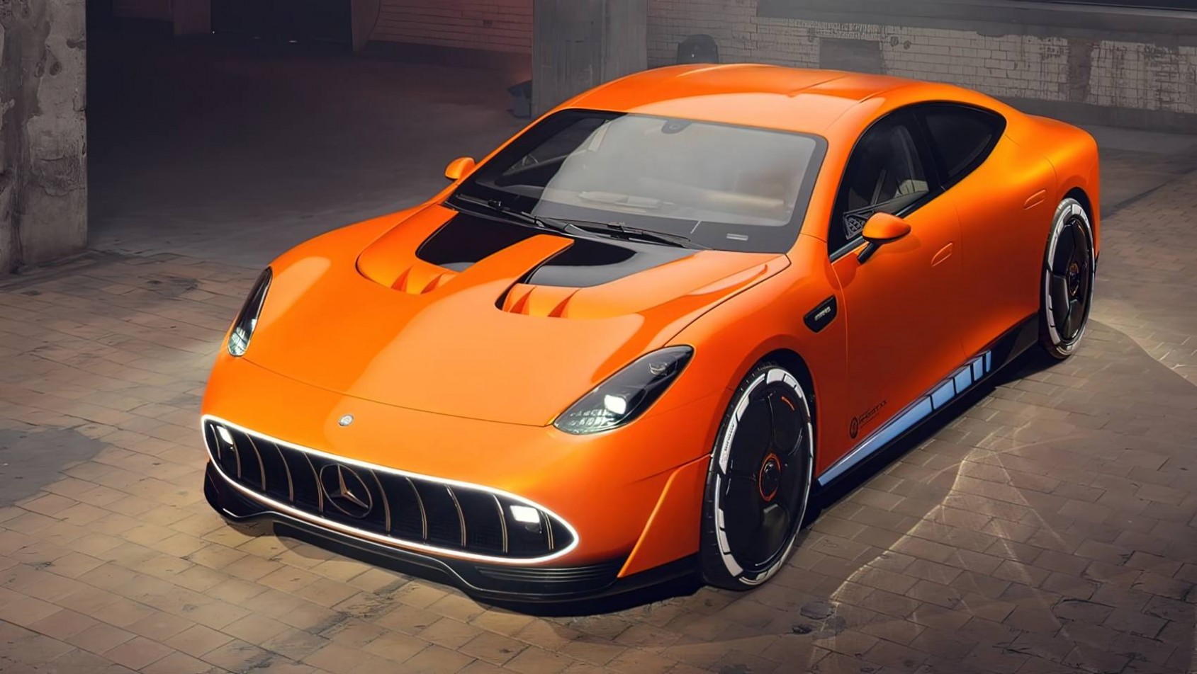 Mercedes-AMG GT XX Concept design przód