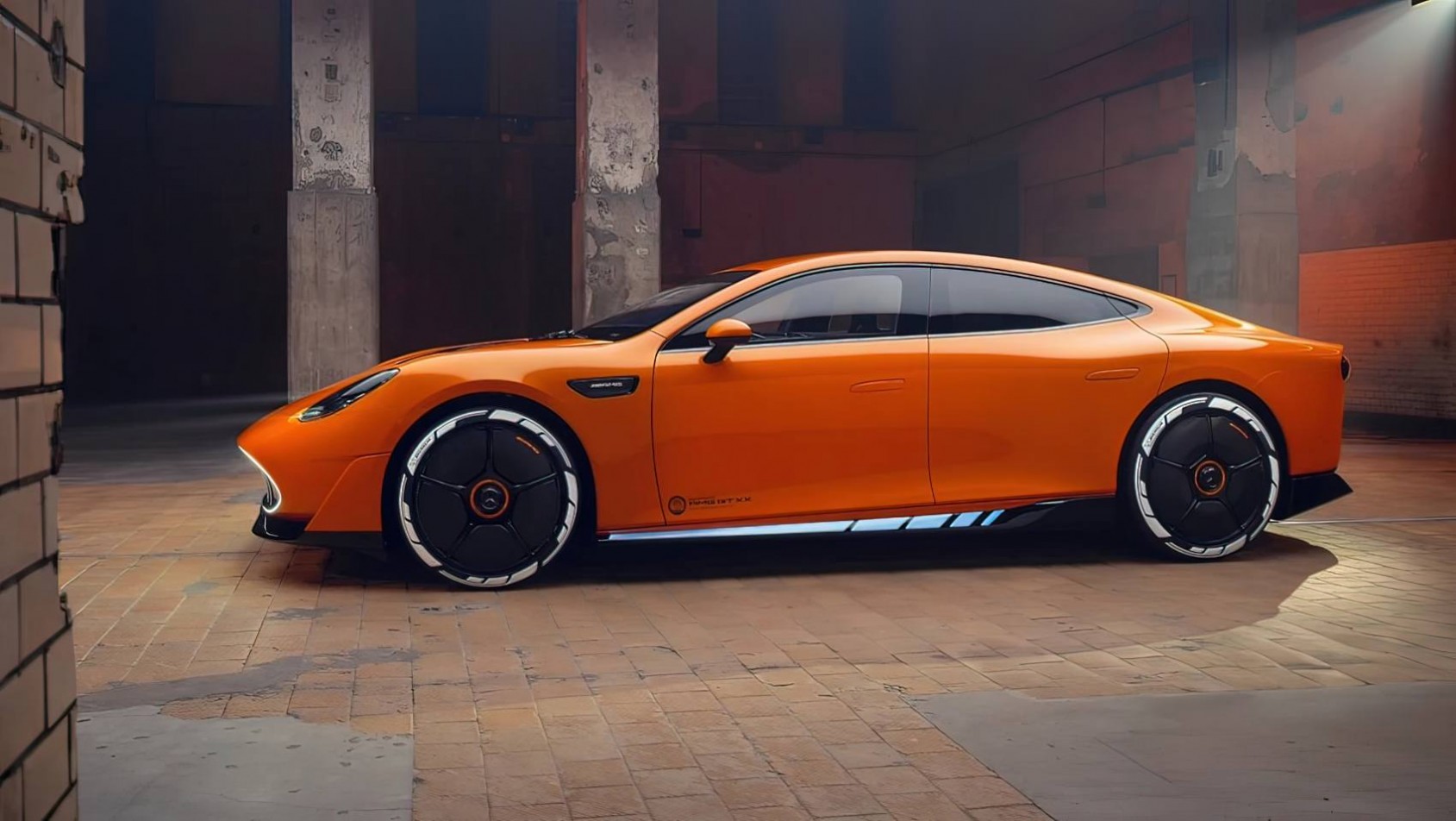 Mercedes-AMG GT XX Concept profil