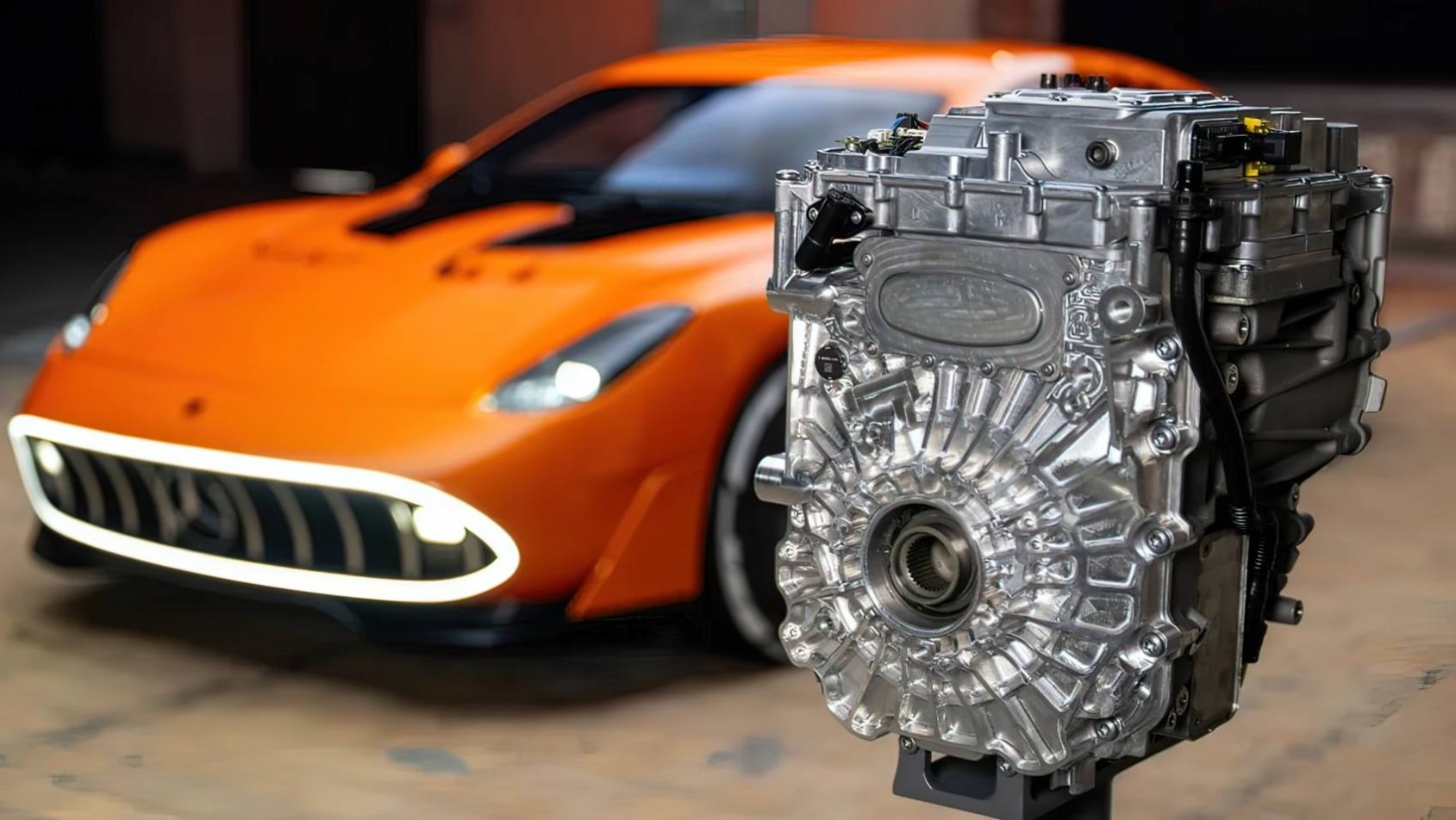 Mercedes-AMG GT XX Concept napęd