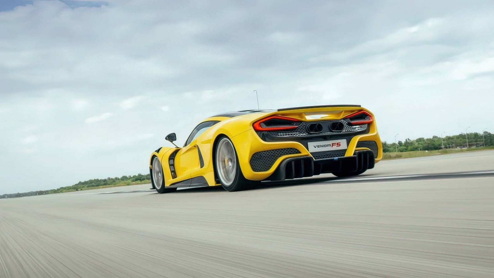 Hennessey Venom F5 Evolution testy aerodynamiki