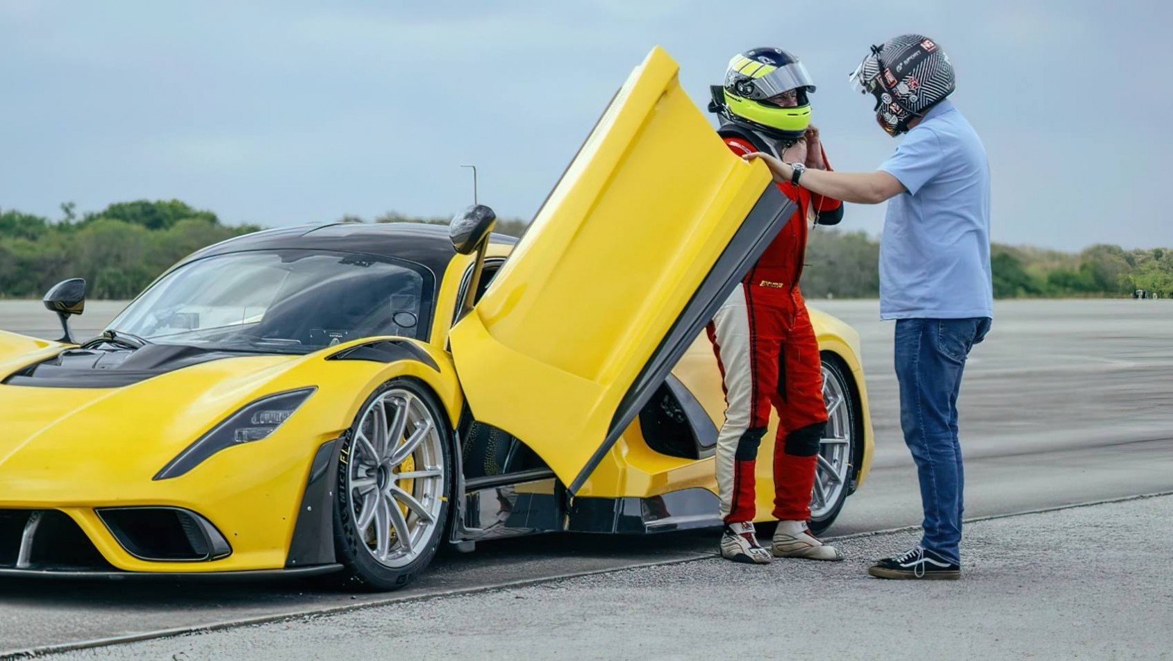 Hennessey Venom F5 Evolution testy prędkości