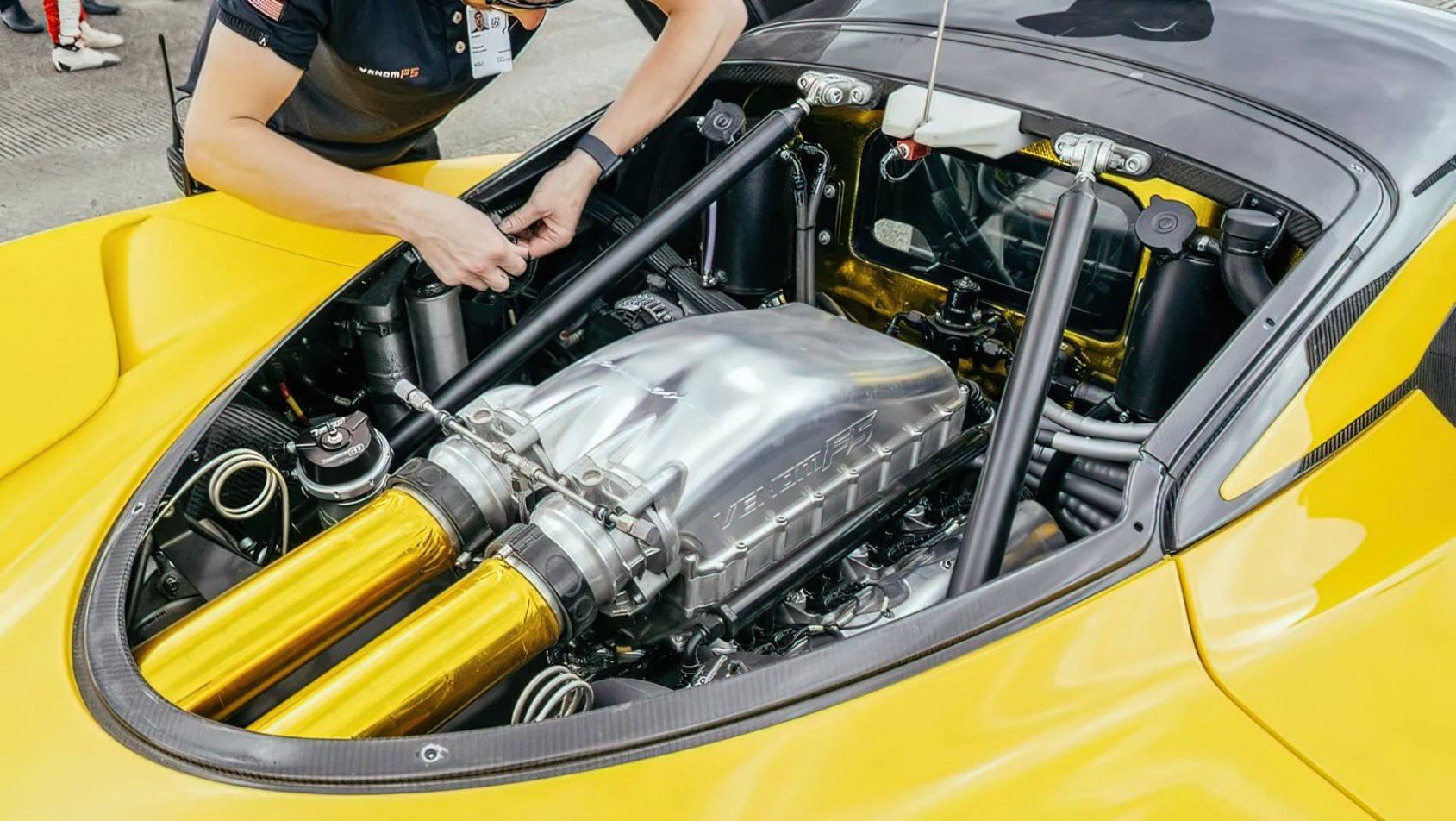 Hennessey Venom F5 Evolution silnik