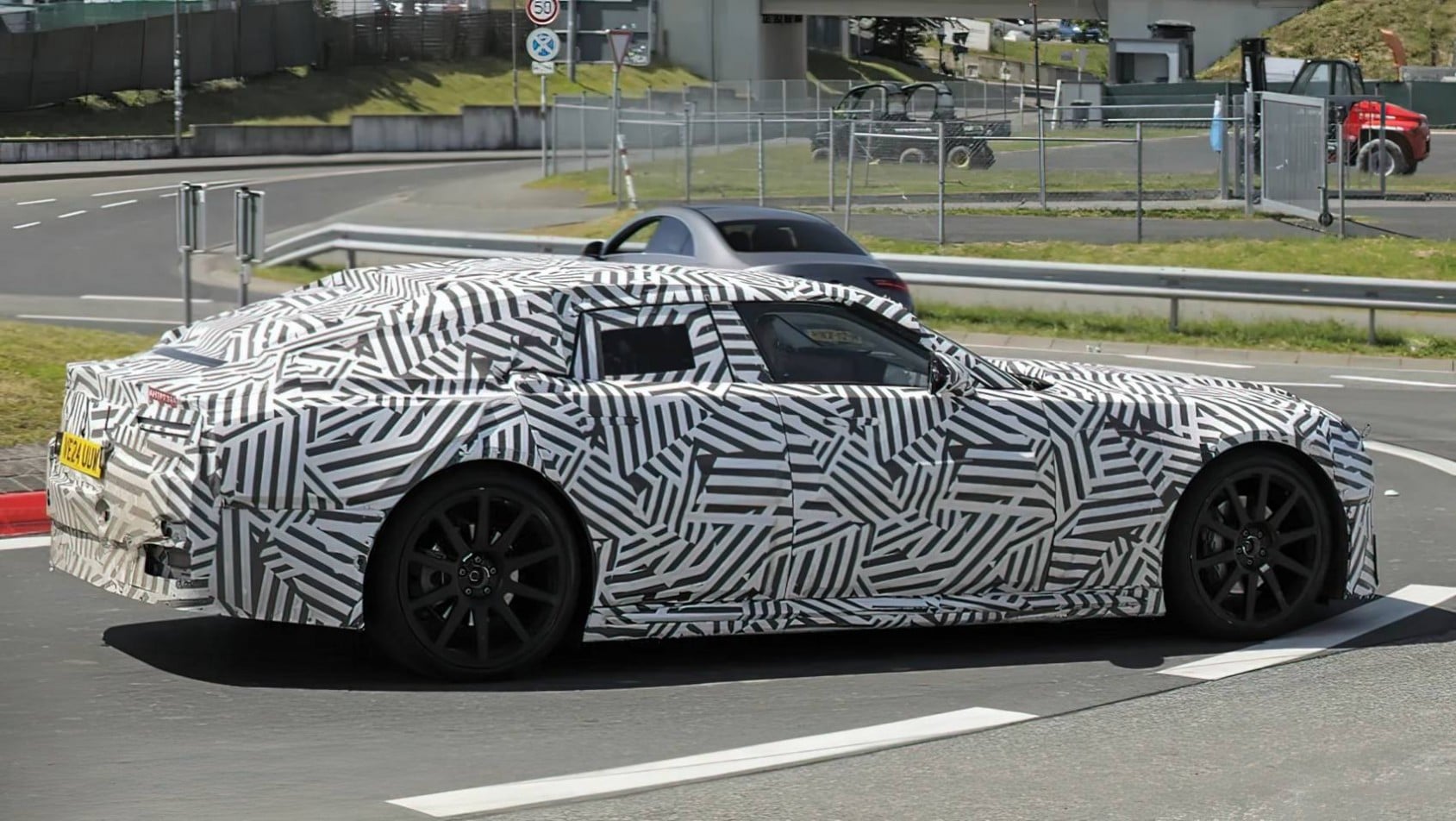 Jaguar Type 00 nurburgring kamuflaż