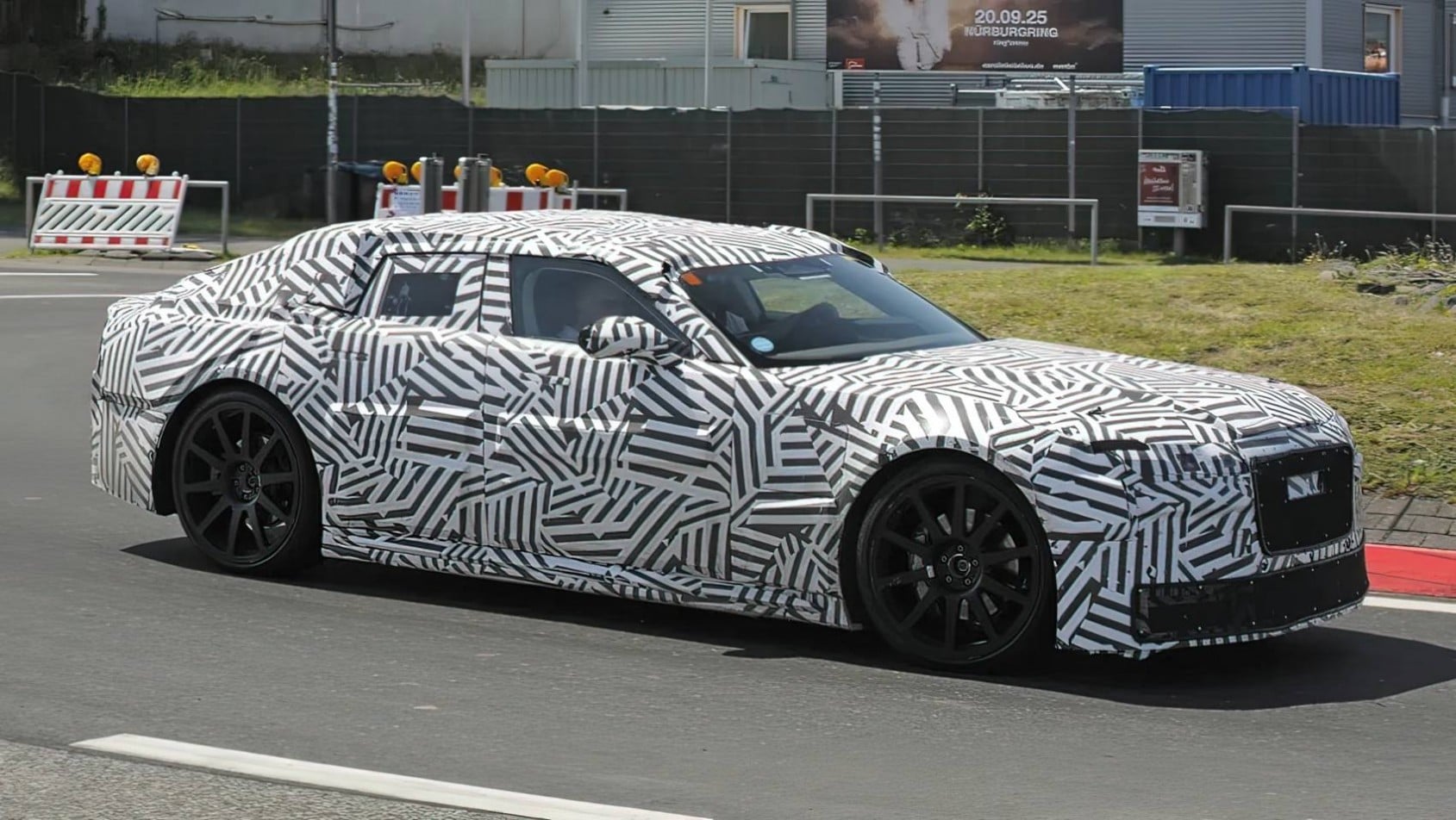 Jaguar Type 00 nurburgring testy