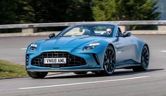 Aston Martin Vantage 2025 Aston Martin Vantage Roadster test