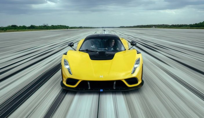 Hennessey Venom F5 Evolution jazda
