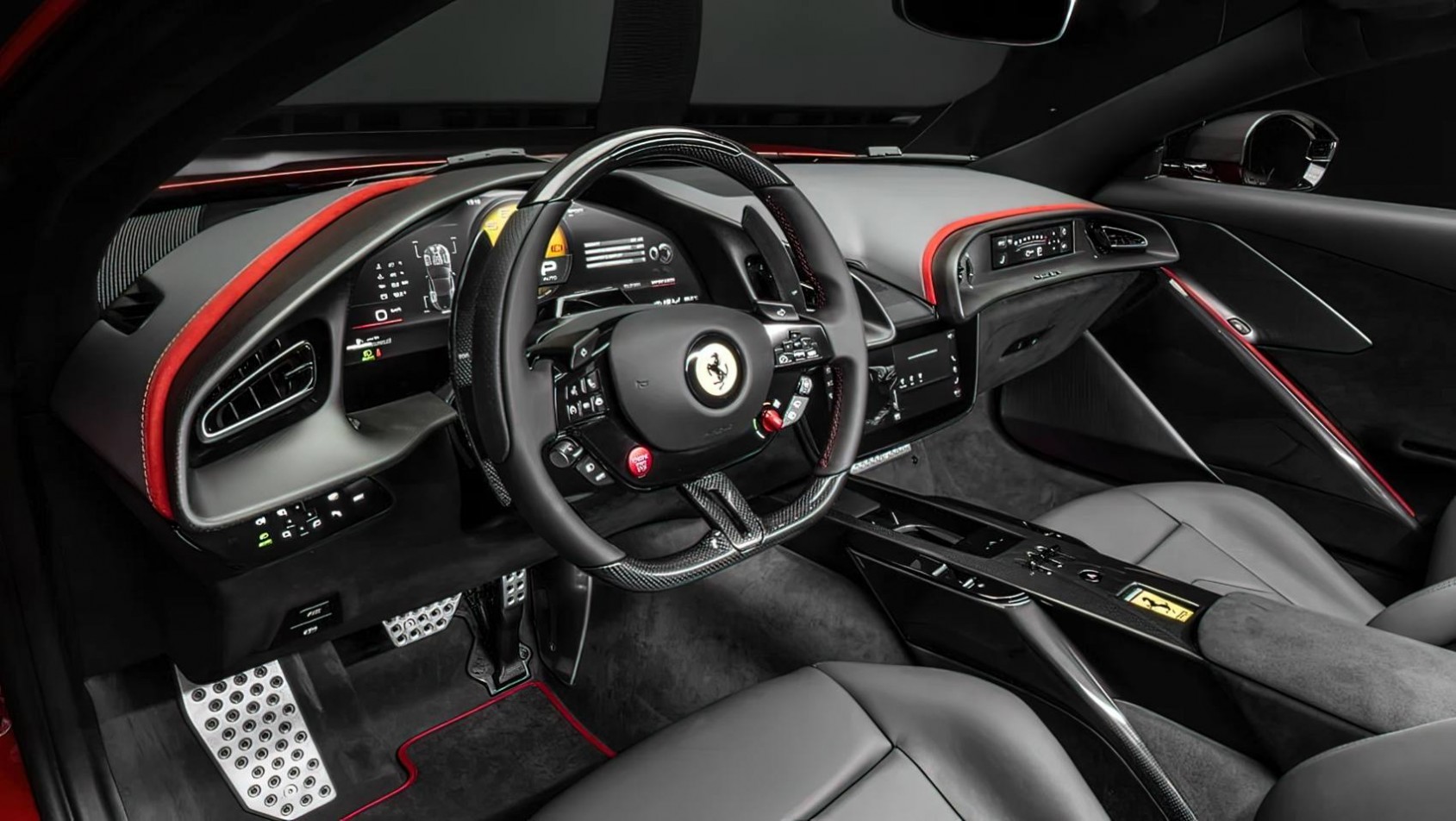 Ferrari Amalfi wnętrze