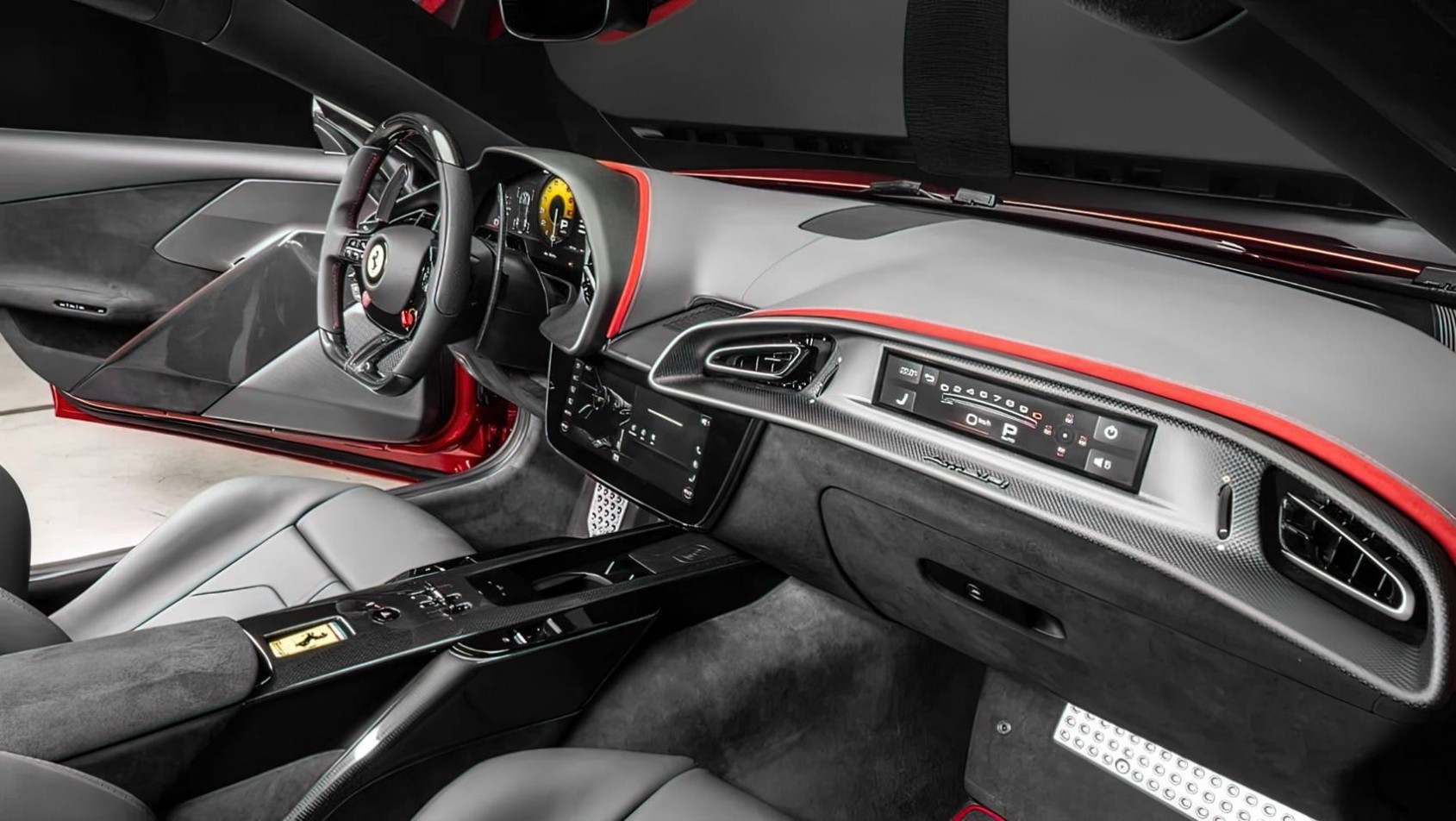 Ferrari Amalfi kokpit