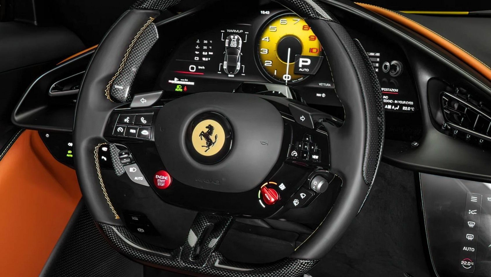 Ferrari Amalfi zegary