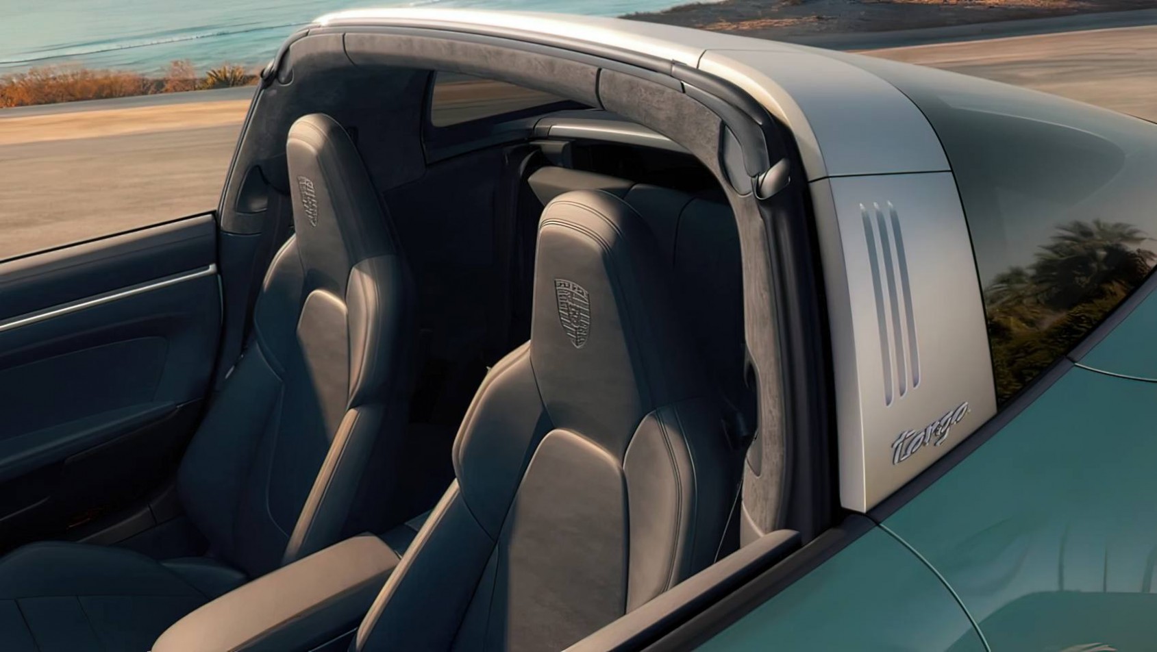 992.2 Porsche 911 Targa 4S wnętrze