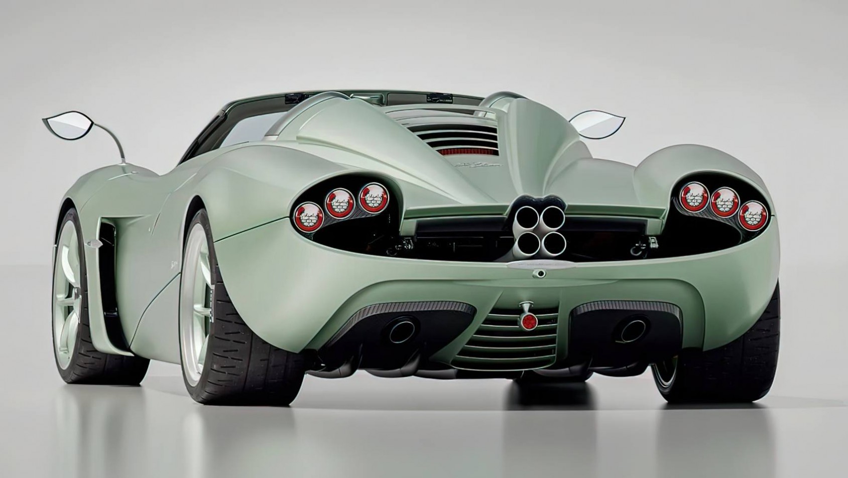 Pagani Huayra Codalunga Speedster tył