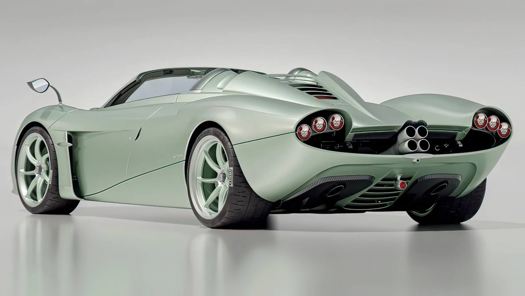 Pagani Huayra Codalunga Speedster design