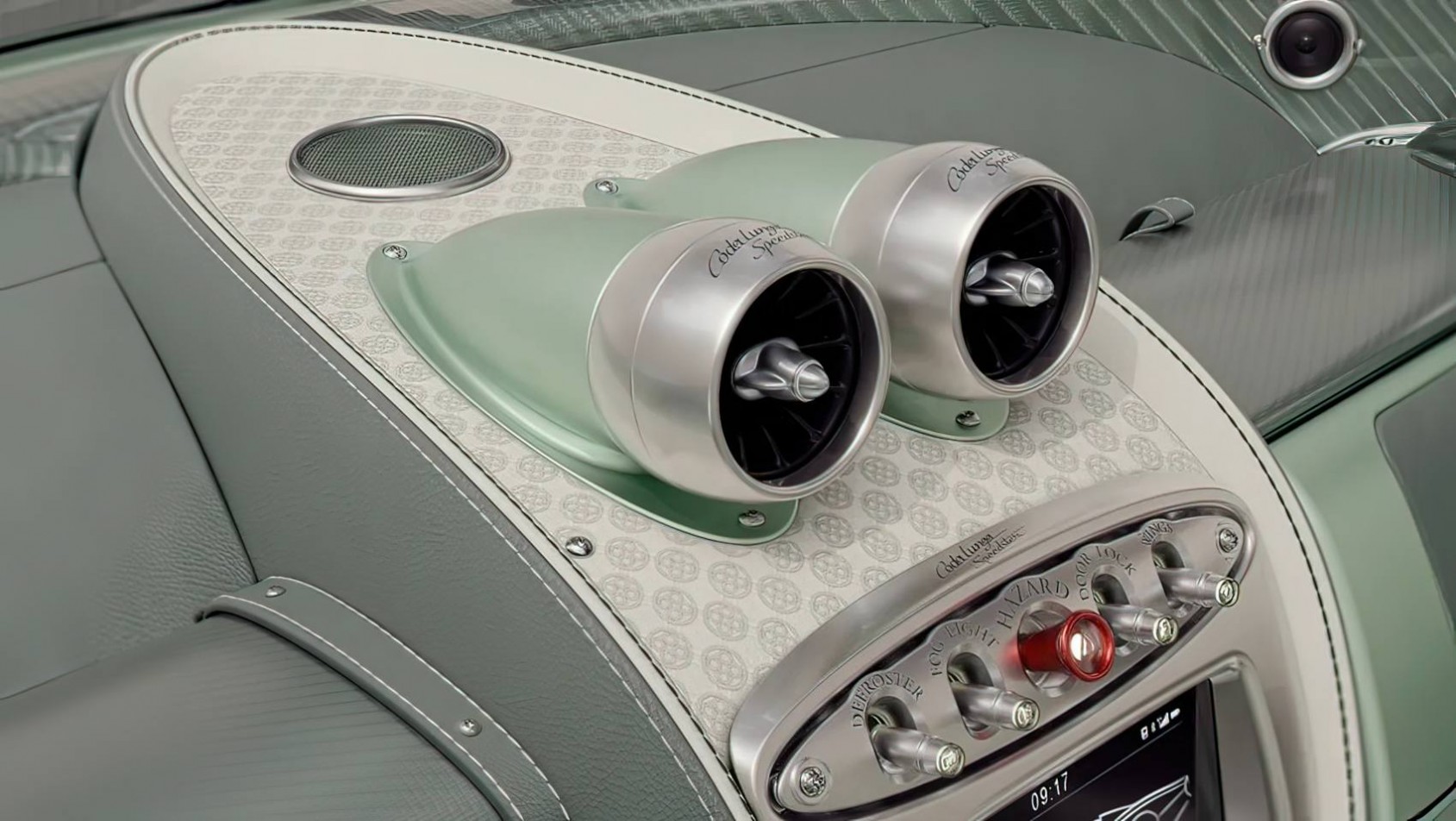 Pagani Huayra Codalunga Speedster detal