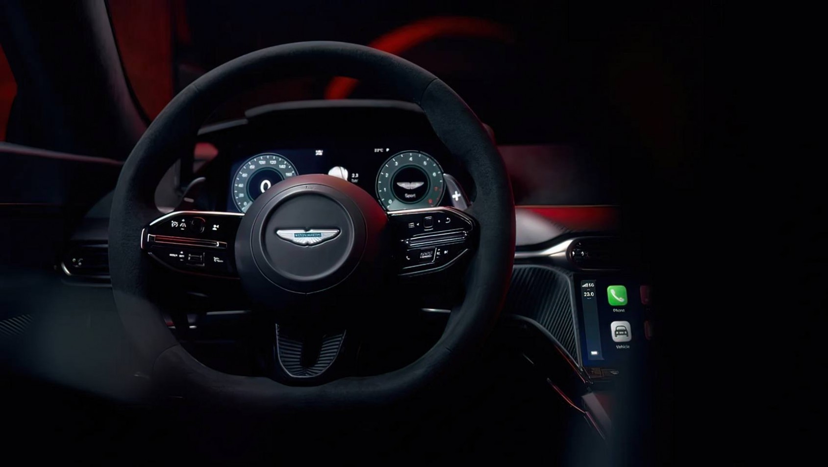 2026 Aston Martin Vantage S kierownica