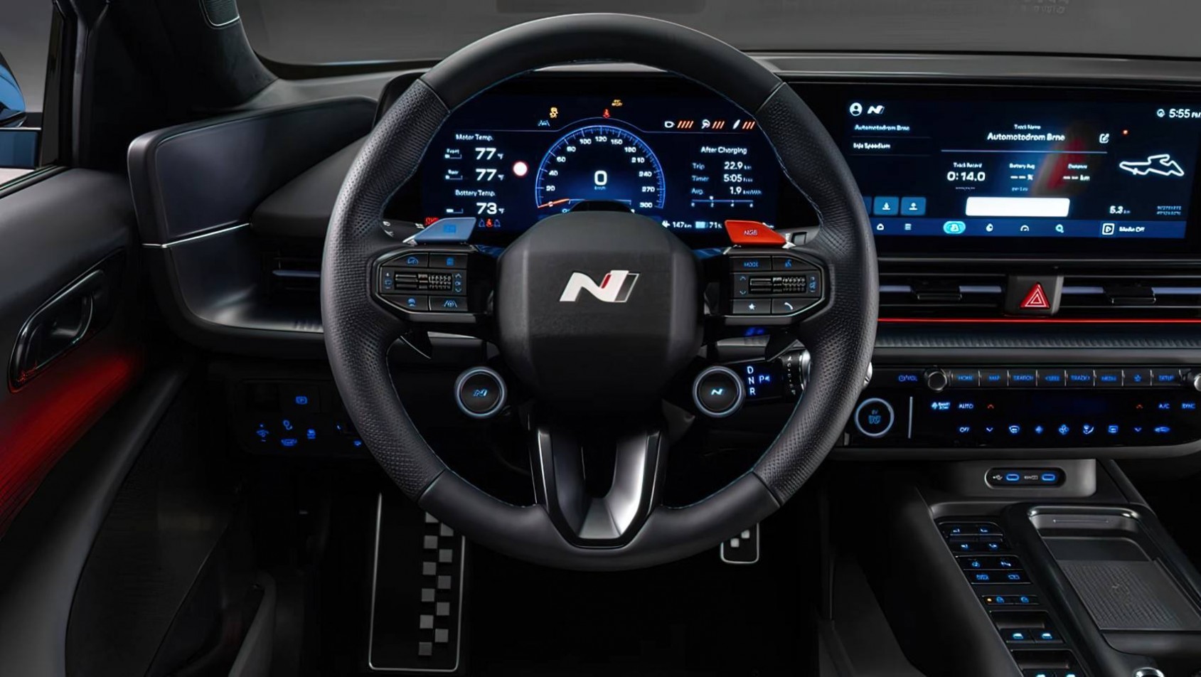 Hyundai Ioniq 6 N kierownica