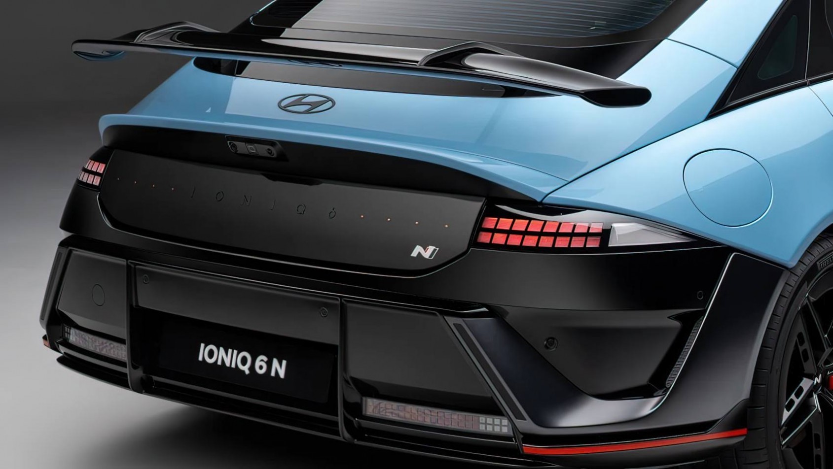 Hyundai Ioniq 6 N skrzydło