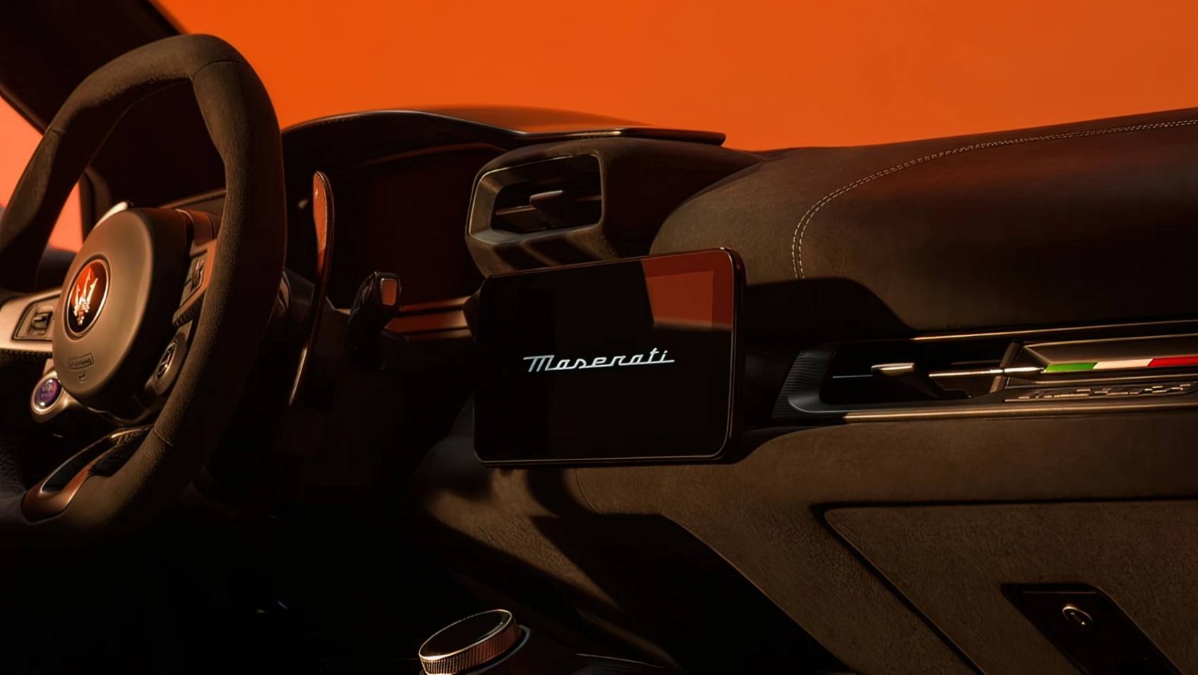 Maserati MCPura deska rozdzielcza