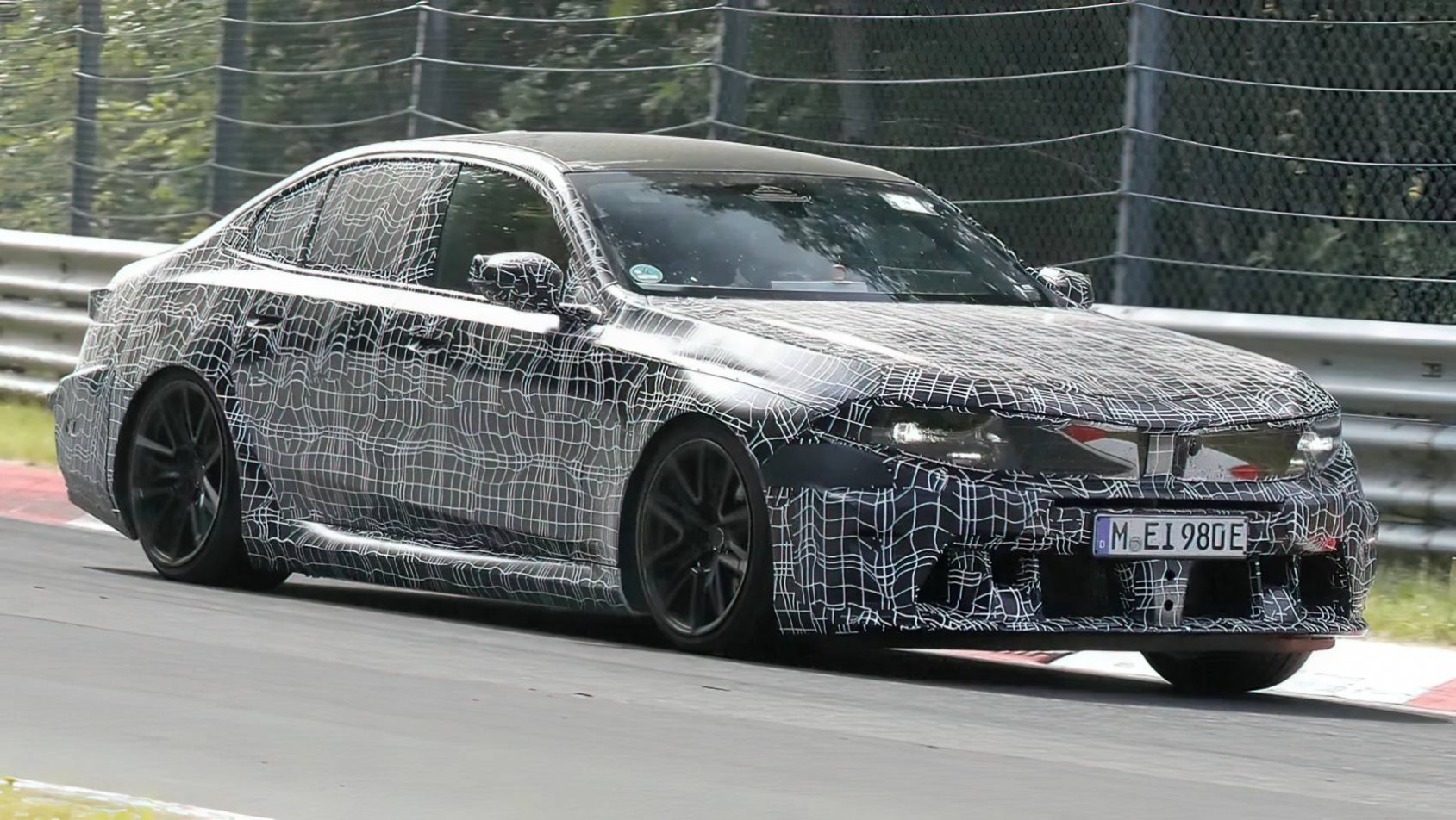 2027 BMW M5 spyshot