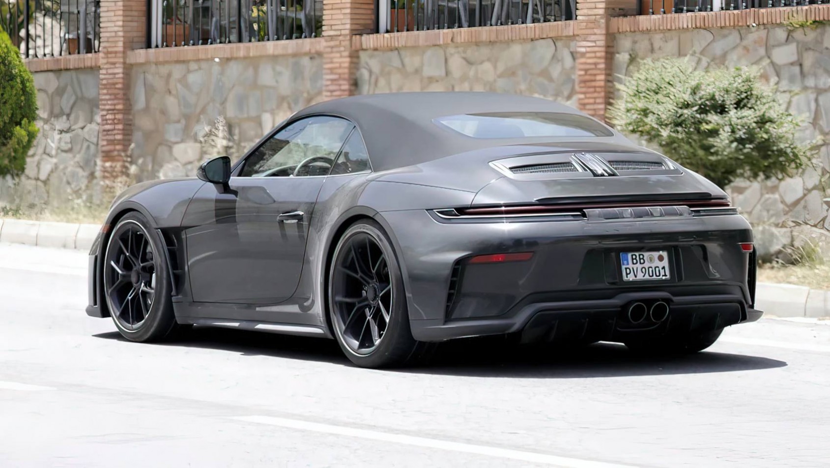 Porsche 911 Speedster 992.2 muł tył