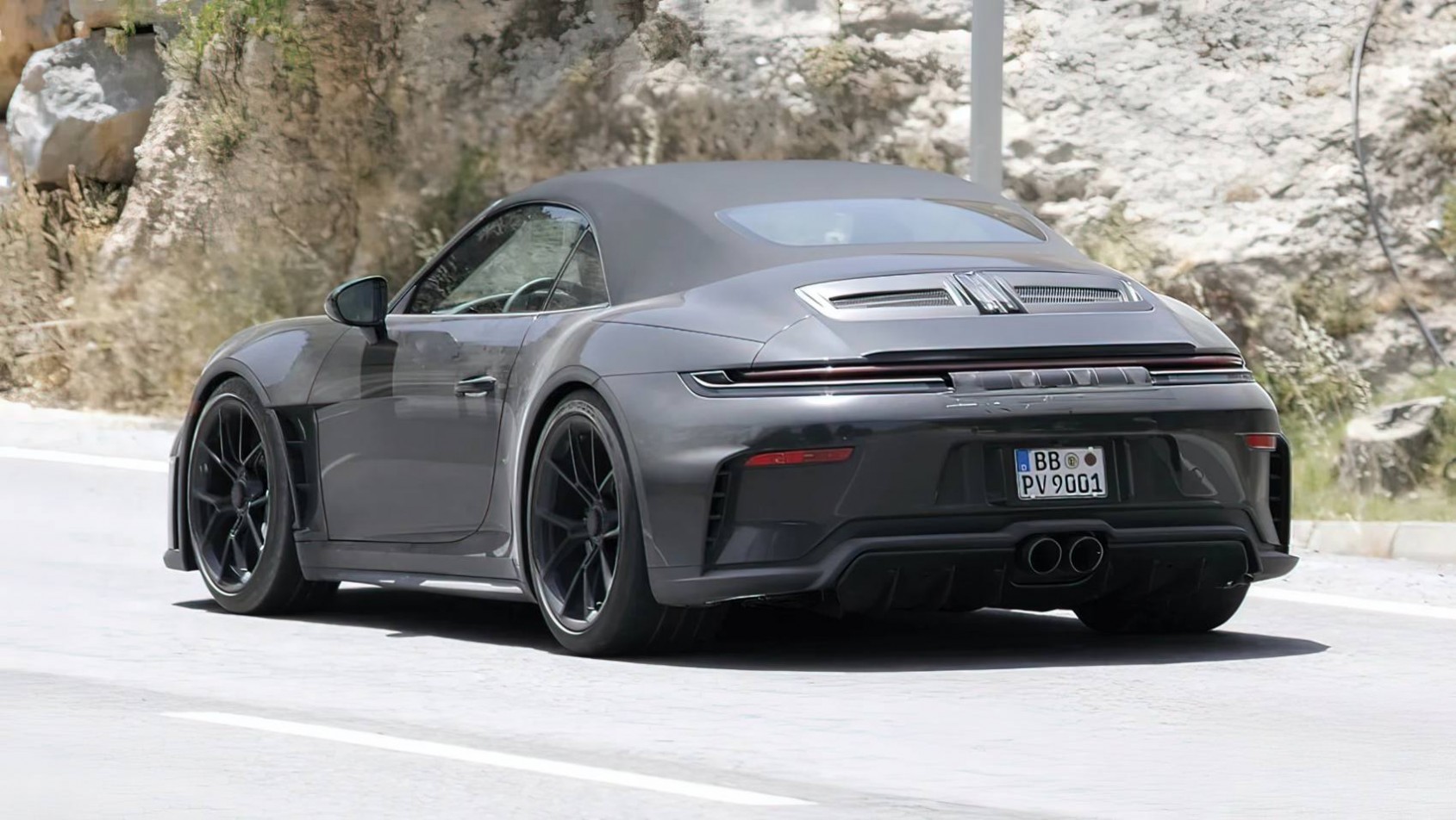 Porsche 911 992.2 Speedster prototyp