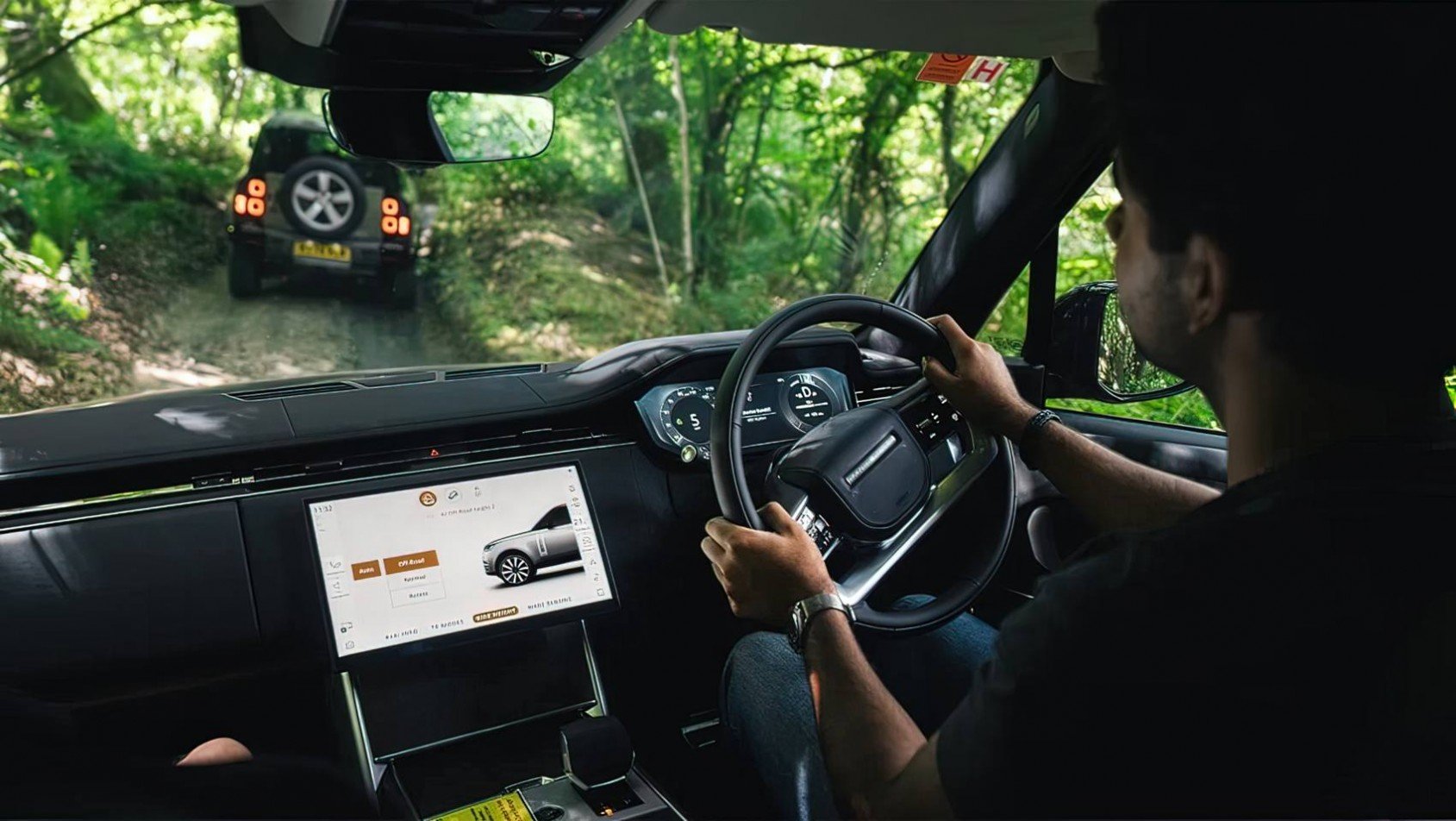 Range Rover Electric jazda