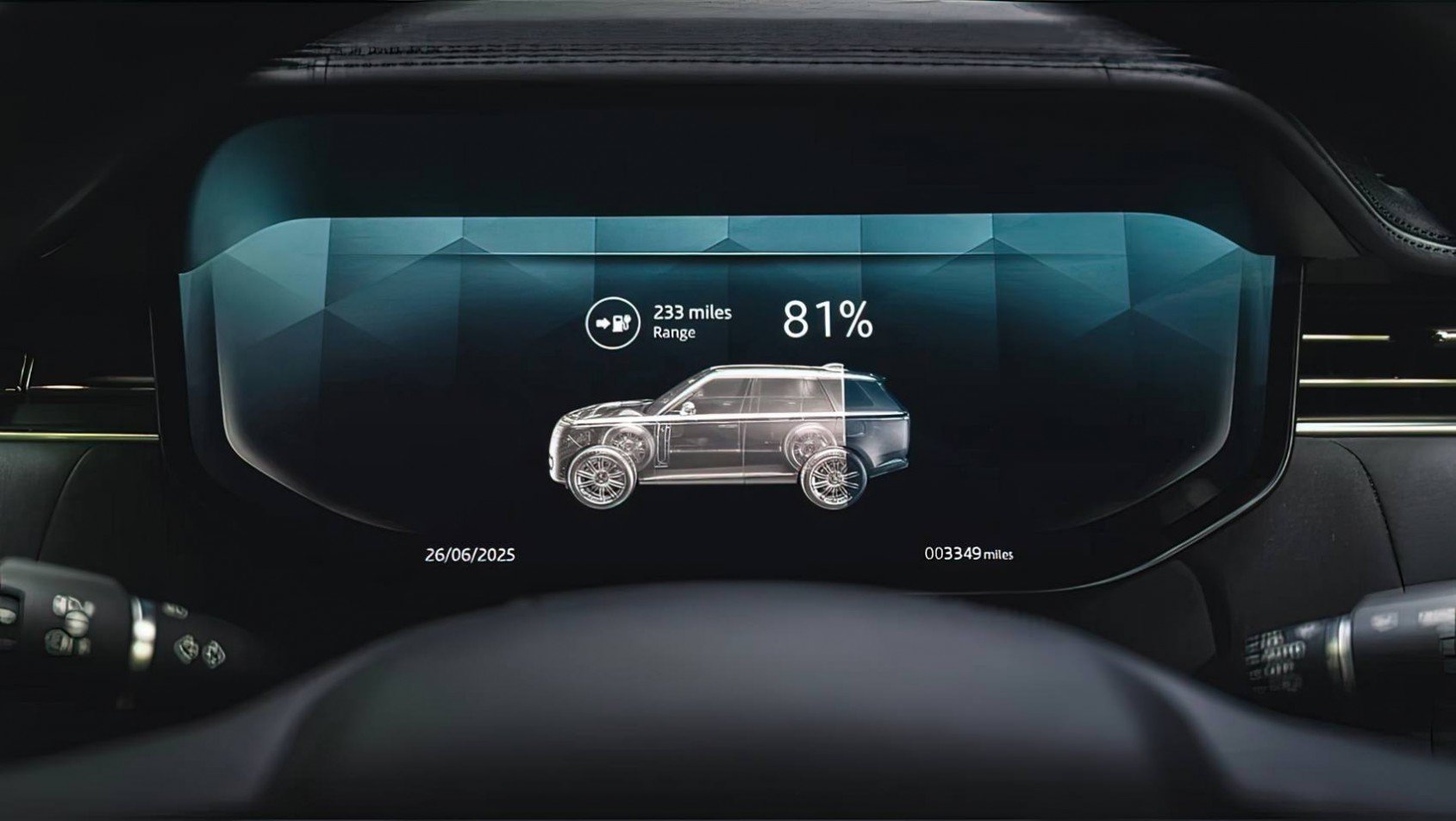 Range Rover Electric zasięg