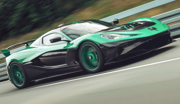 Rimac Nevera R rekordy