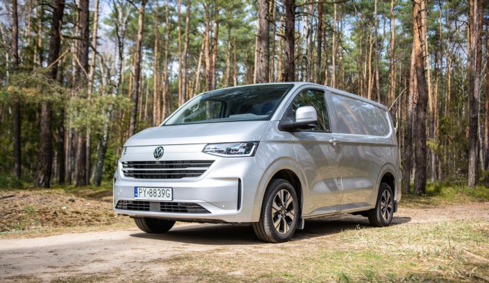 VW Transporter T7 test