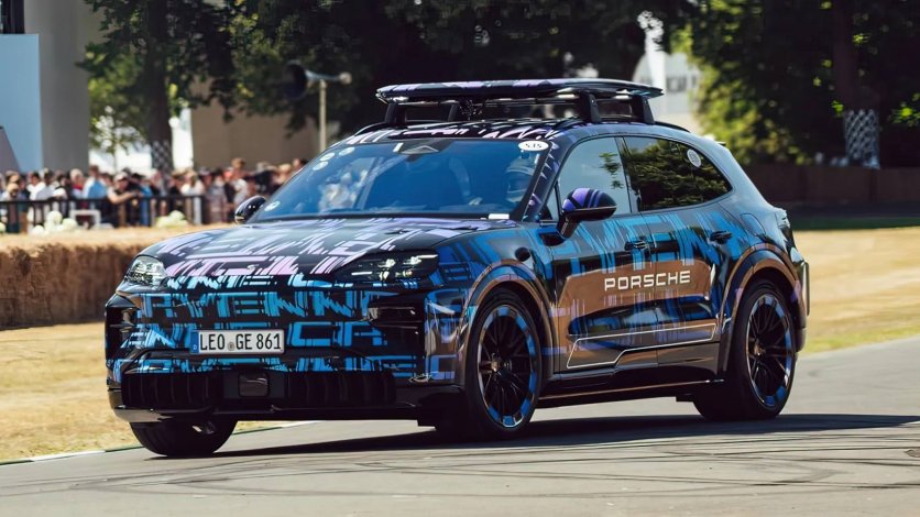 2026 Porsche Cayenne EV prototyp