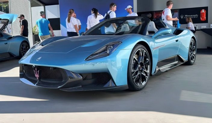 Maserati MCPura premiera goodwood