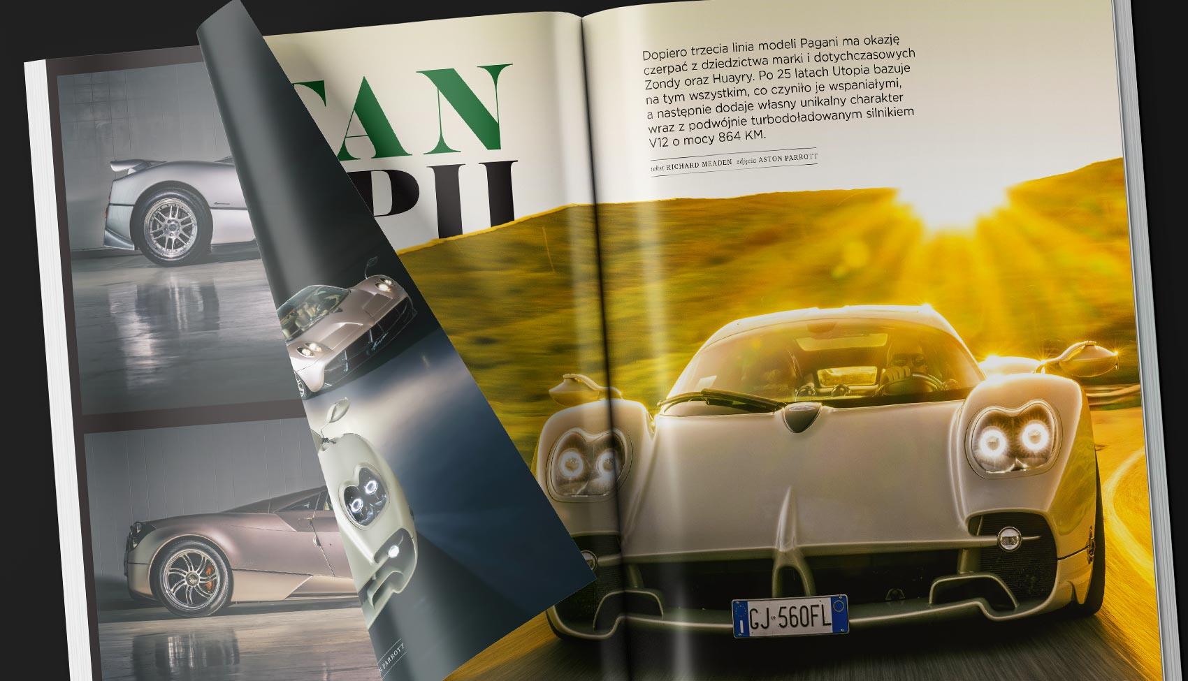 Pagani Automobili w EVO Magazine Pagani w EVO Magazine