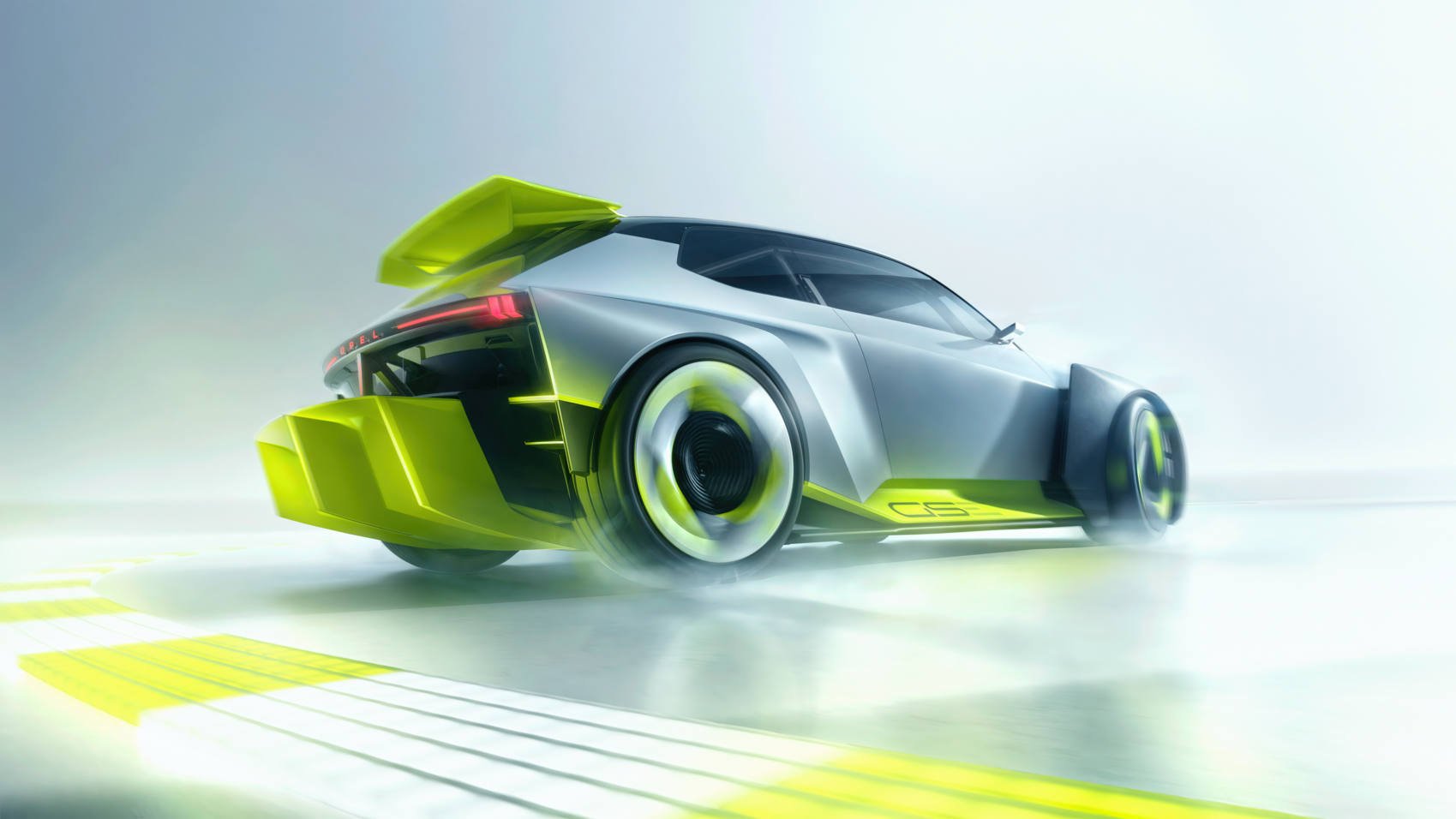 Opel Corsa GSE Vision Gran Turismo design tył