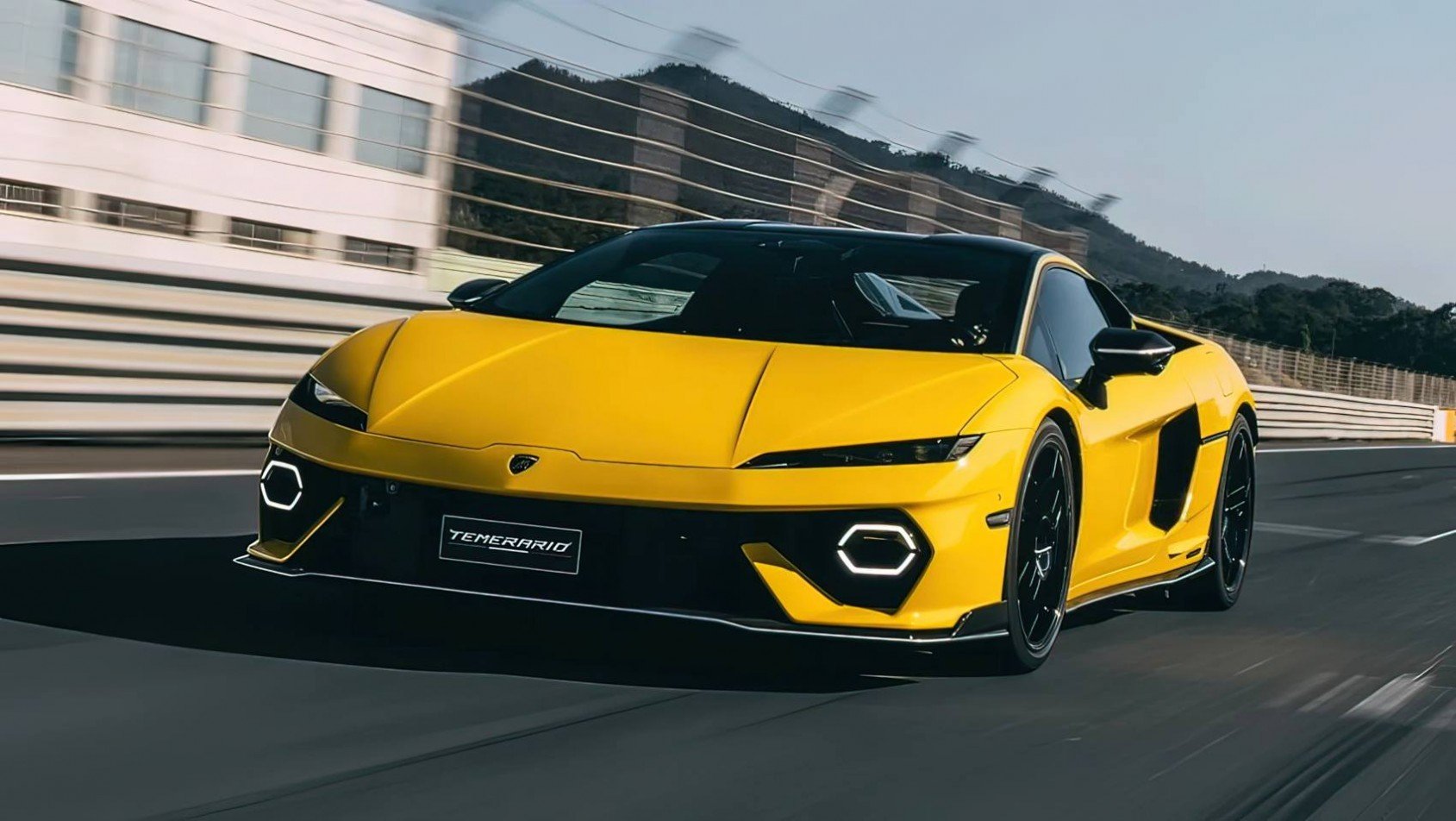 Lamborghini Temerario test torowy