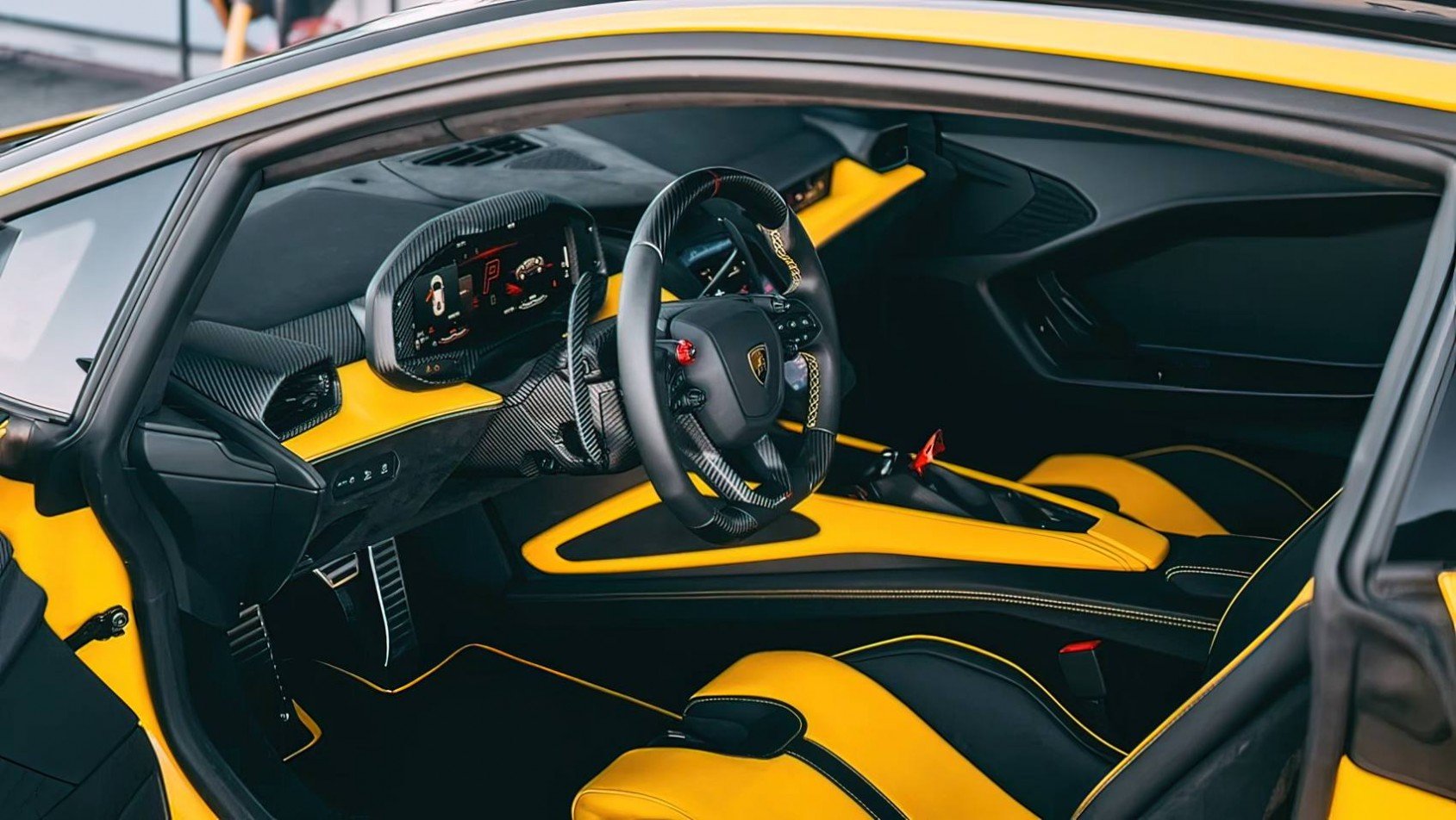 Lamborghini Temerario wnętrze