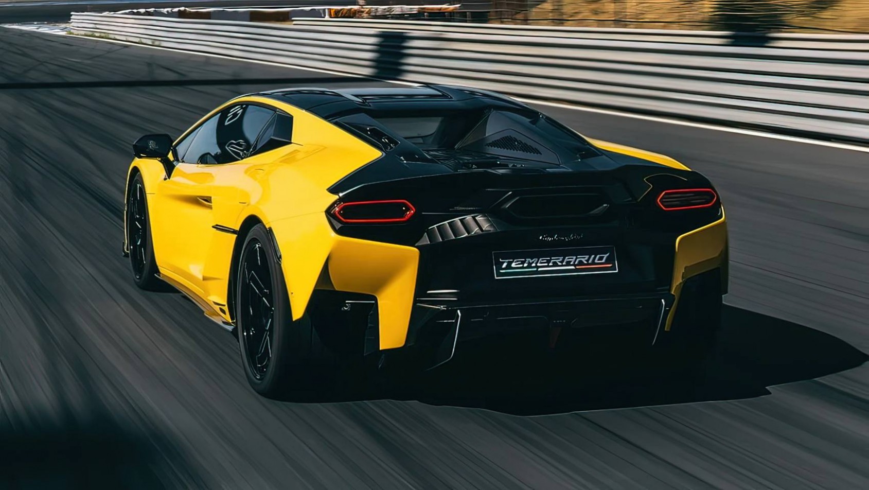 Lamborghini Temerario design tył