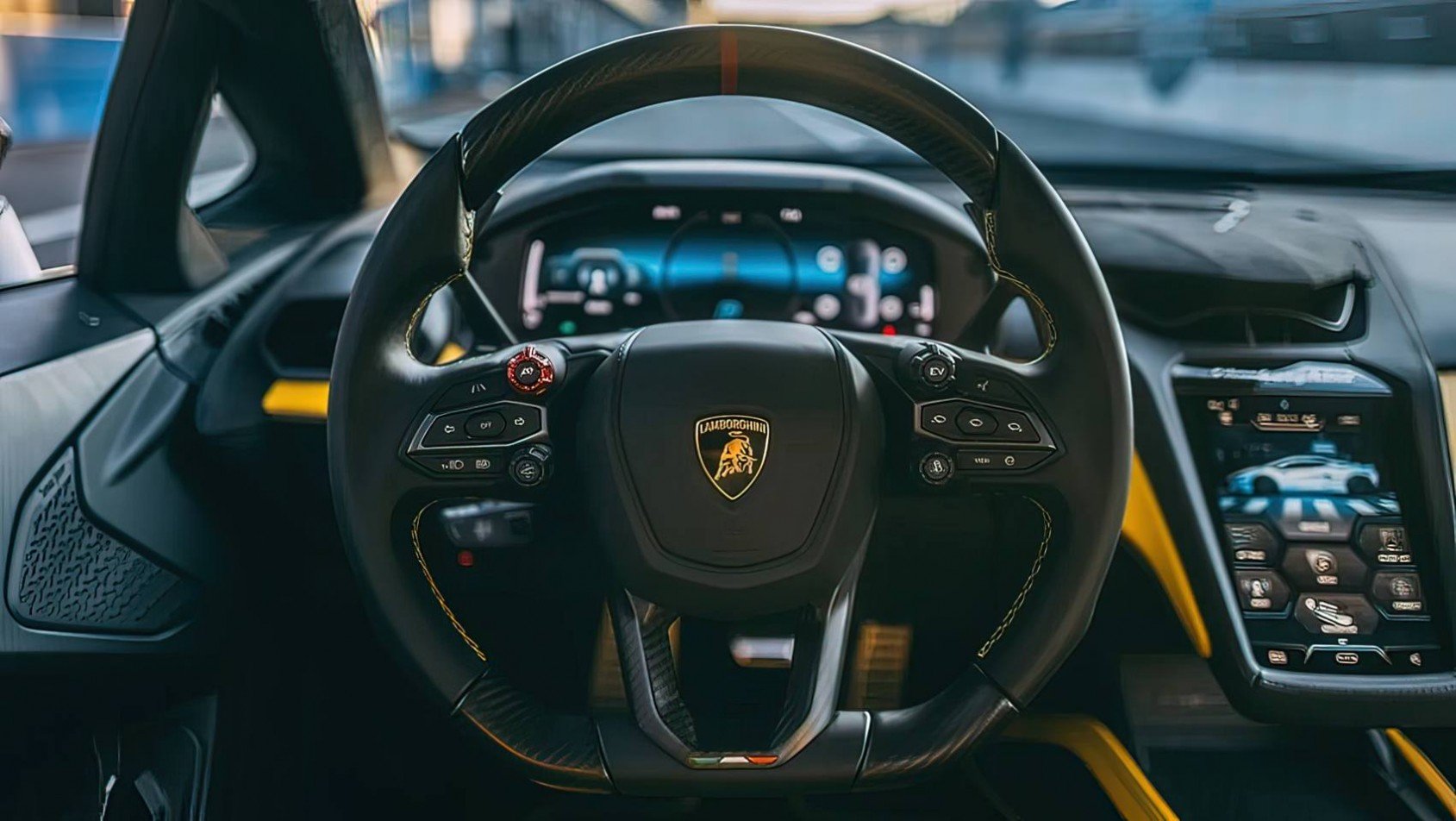 Lamborghini Temerario wykończenie