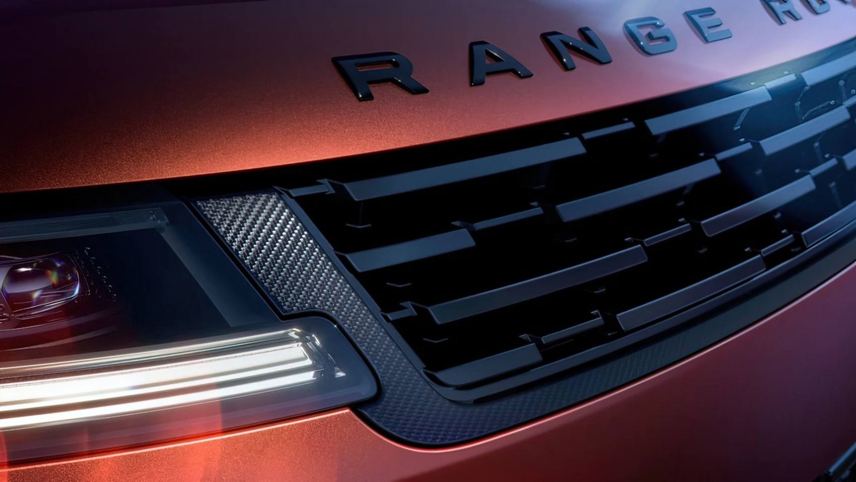 Range Rover Sport SV Carbon grill