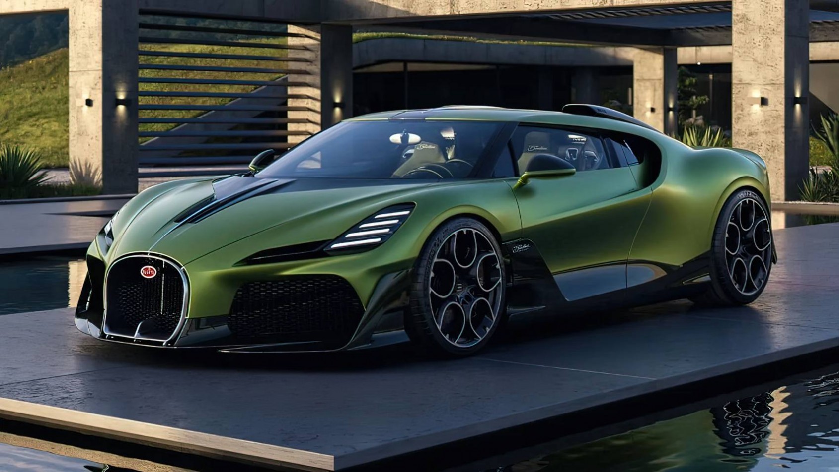 Bugatti Brouillard prezentacja