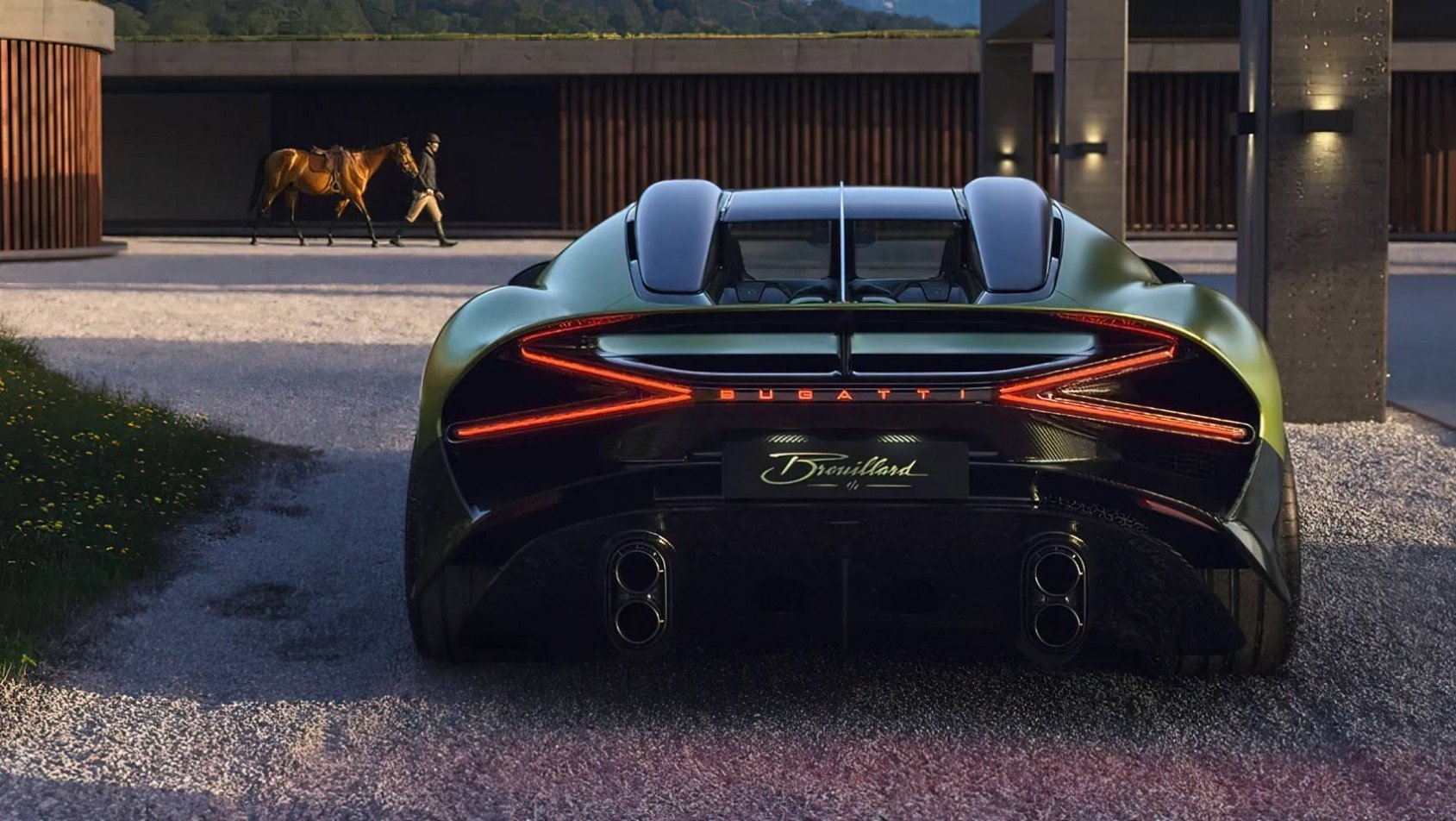 Bugatti Brouillard tył